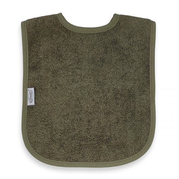 Bib with velcro closing