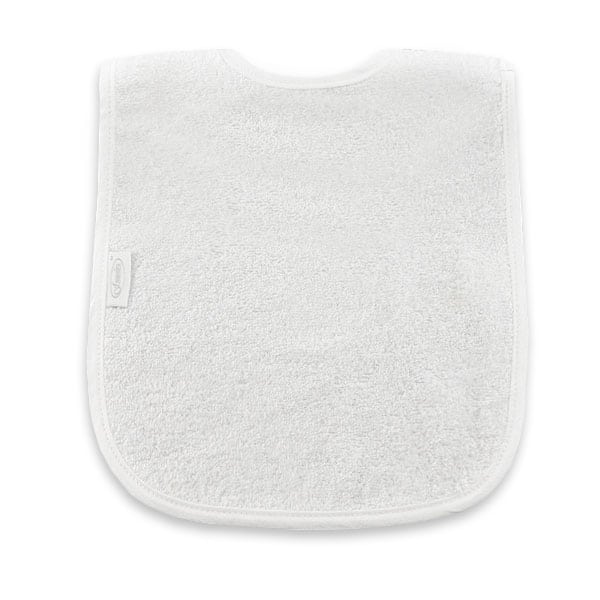 Bib with velcro closing