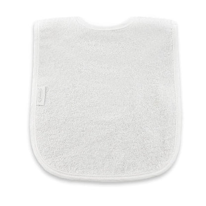 Bib with velcro closing